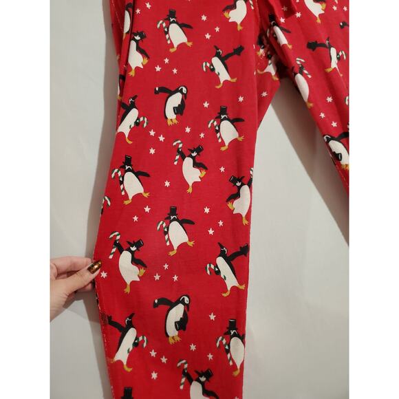 Hanna Andersson Womens 100% Organic Cotton Penguin Christmas Pajama Set Size XL - Picture 8 of 15